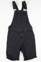 Black Denim Overall Shorts 197 (sz. Men's 30)