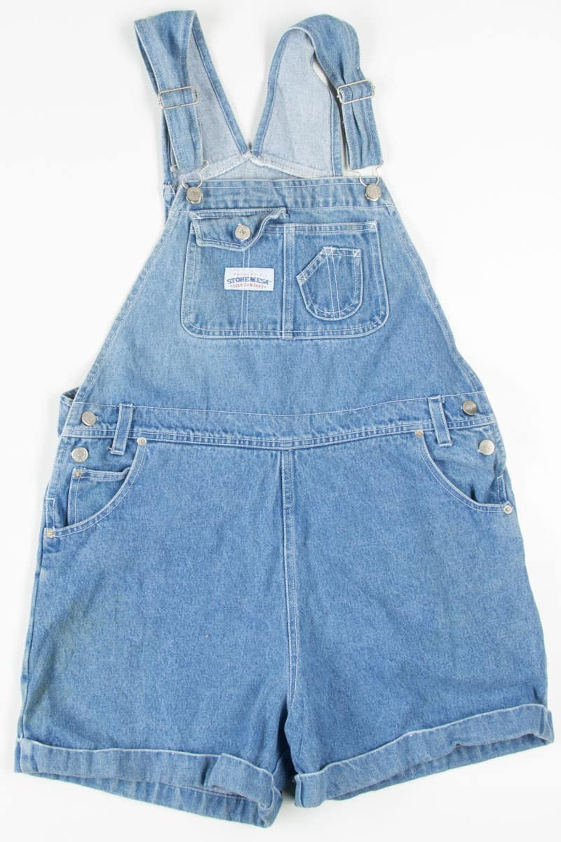 Denim Overall Shorts 204 (sz. L)