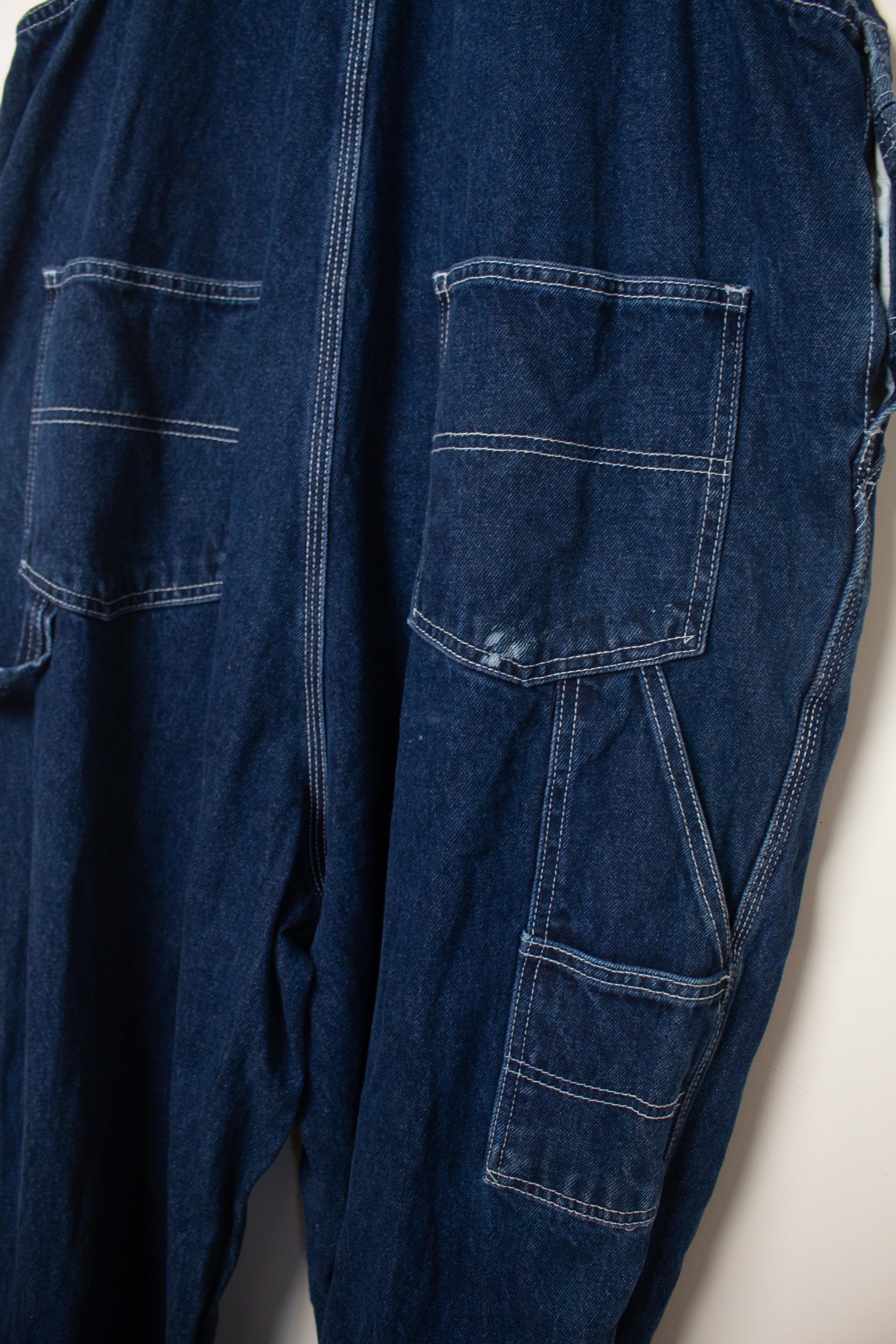 Vintage Guide Gear Denim Overalls (1990s)