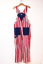Vintage Red Striped Liberty Denim Overalls (2000s)