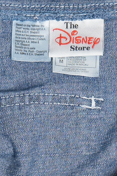 Vintage Winnie The Pooh Misty Cove Embroidered Denim Overalls (1990s)