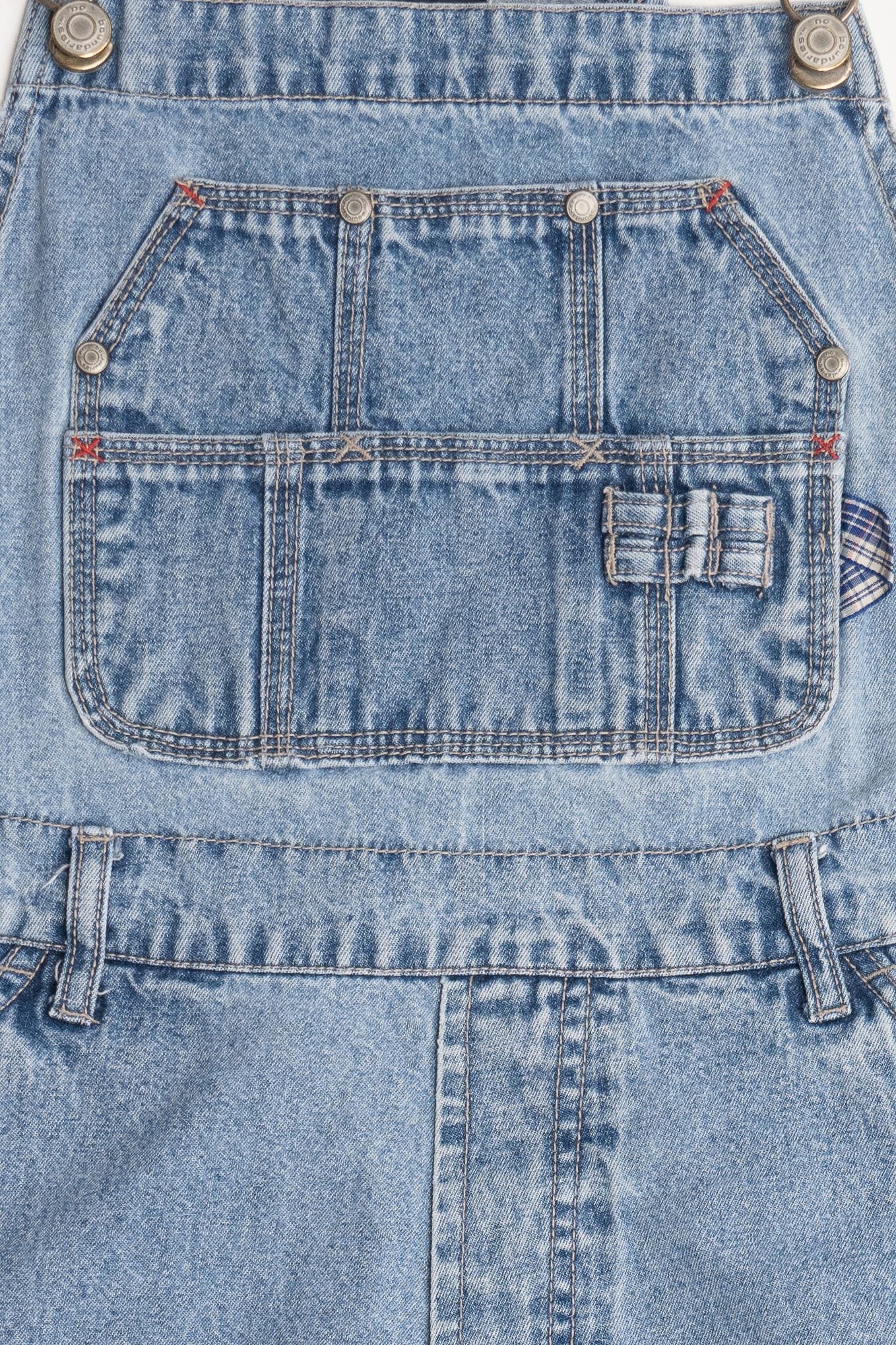 Vintage No Boundaries Multi Pocket Denim Overalls (2000s)