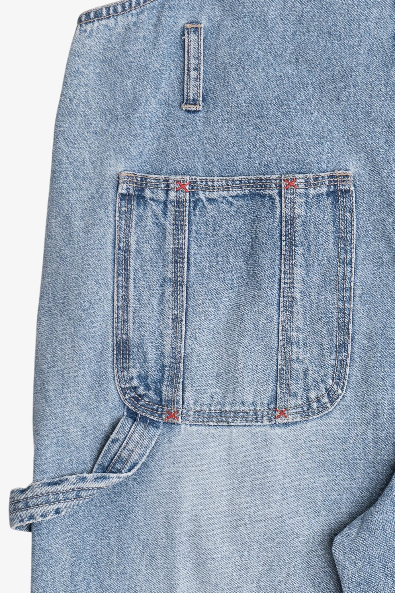 Vintage No Boundaries Multi Pocket Denim Overalls (2000s)