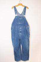 Vintage Key Denim Overalls (1990s)