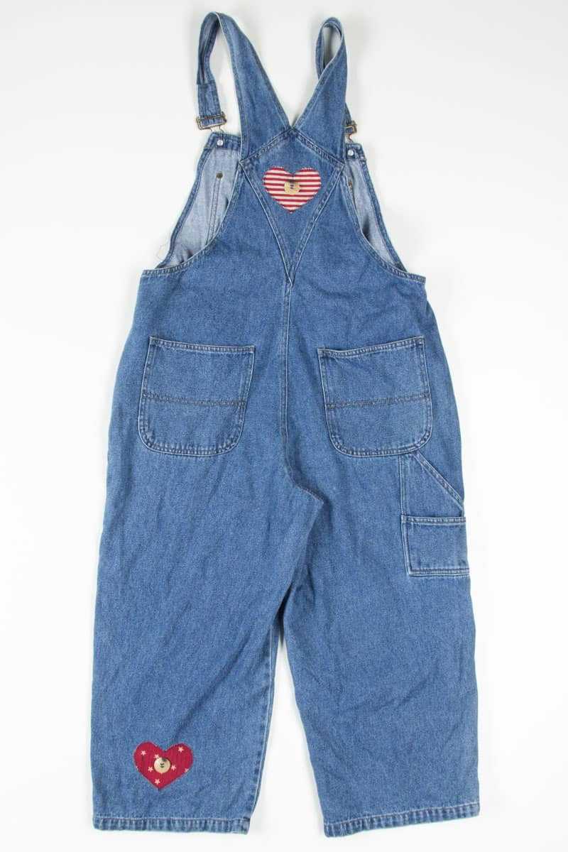 Americana Patched Overalls (sz. M)