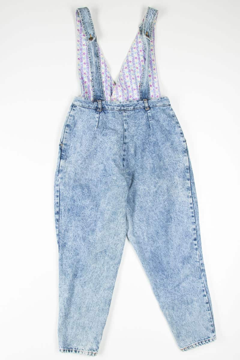 Vintage Acid Washed Overalls (sz. 16)