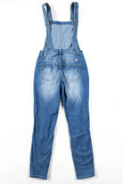 Distressed Faded Denim Overalls (sz. XS)