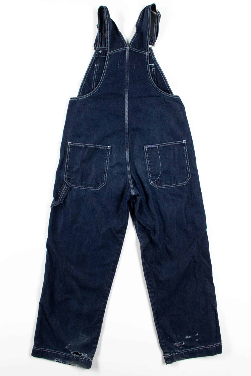 Dark Wash Denim Overalls