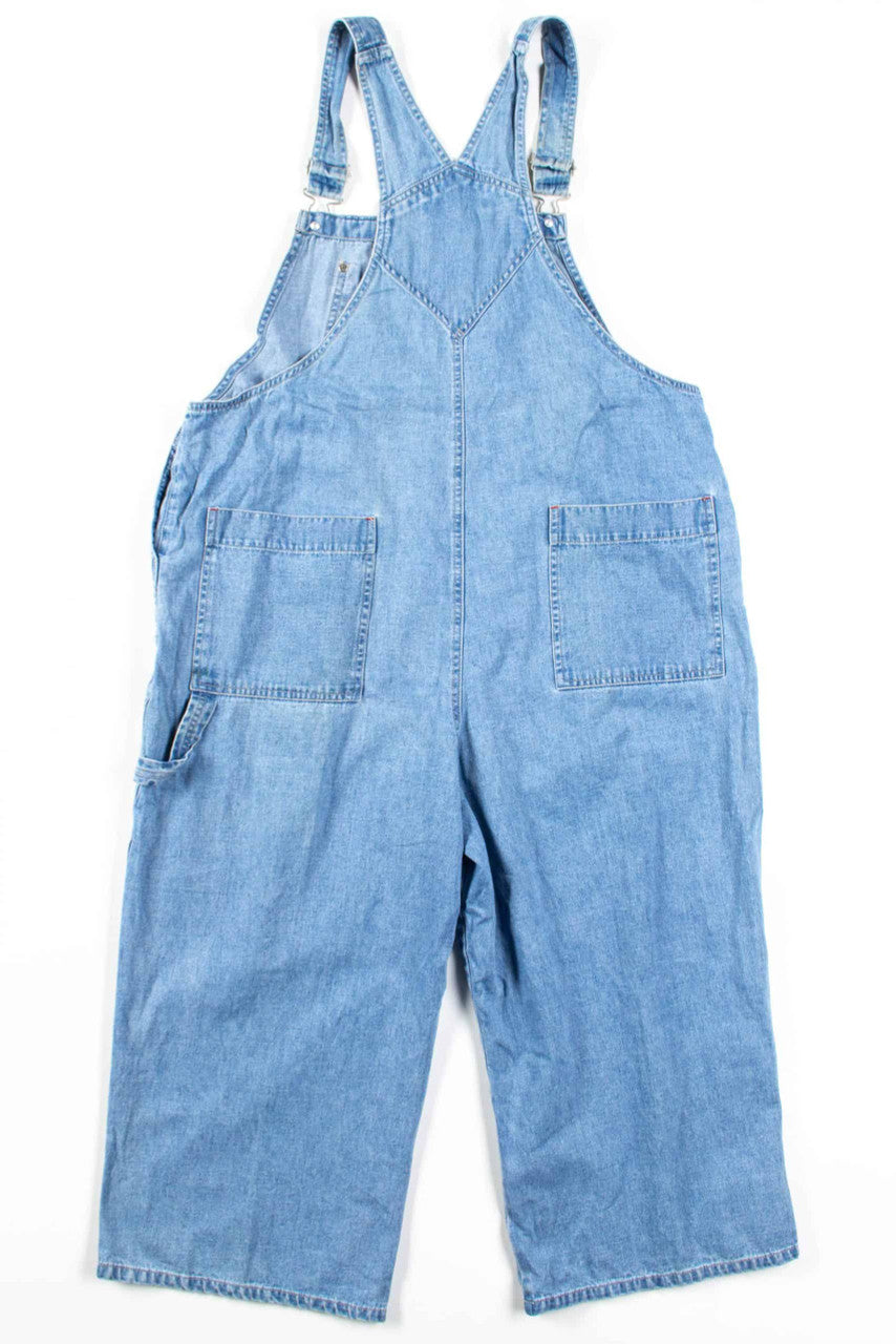 Light Wash Denim Overalls (sz. X-Large)