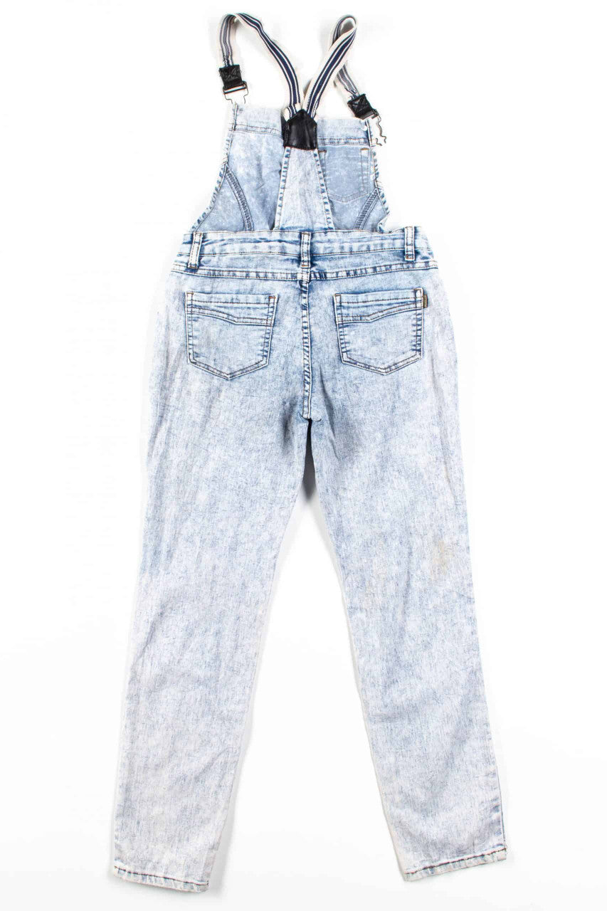 Skinny Acid Wash Overalls (sz. 14)