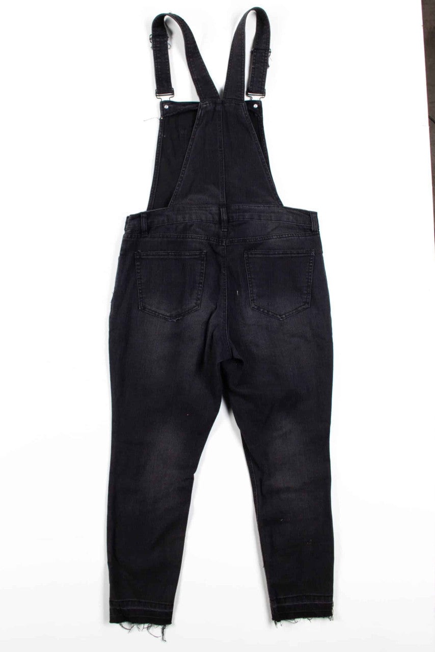 Black Denim Overalls (sz. X-Large)