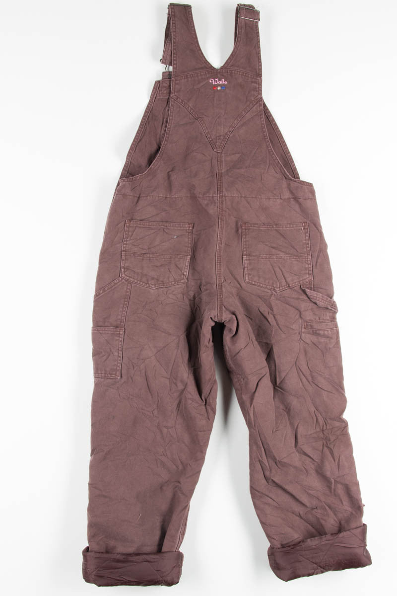 Brown Lined Walls Overalls