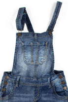Stone Wash Denim Overalls (sz. Small)