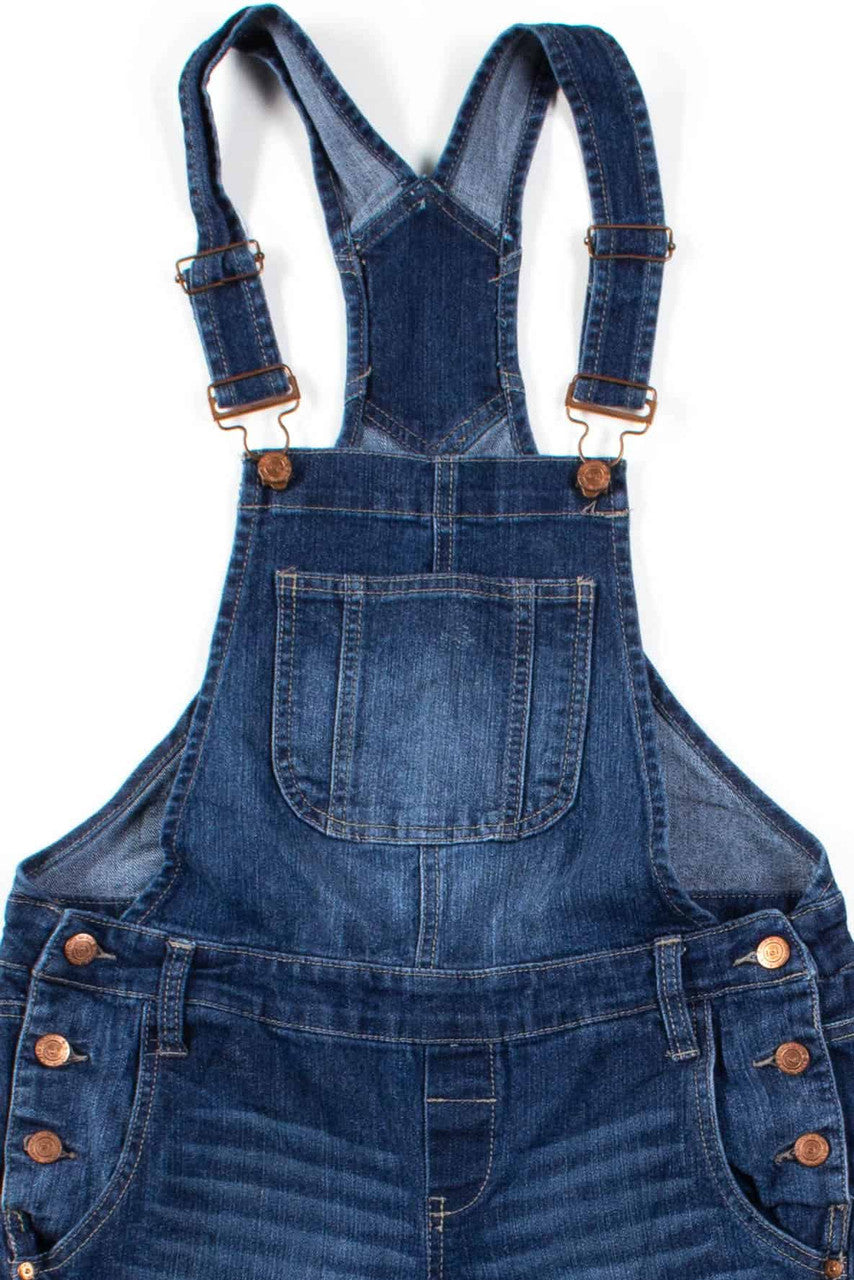 Dark Wash Denim Overalls (sz. Small)