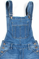 Distressed Faded Denim Overalls (sz. XS)