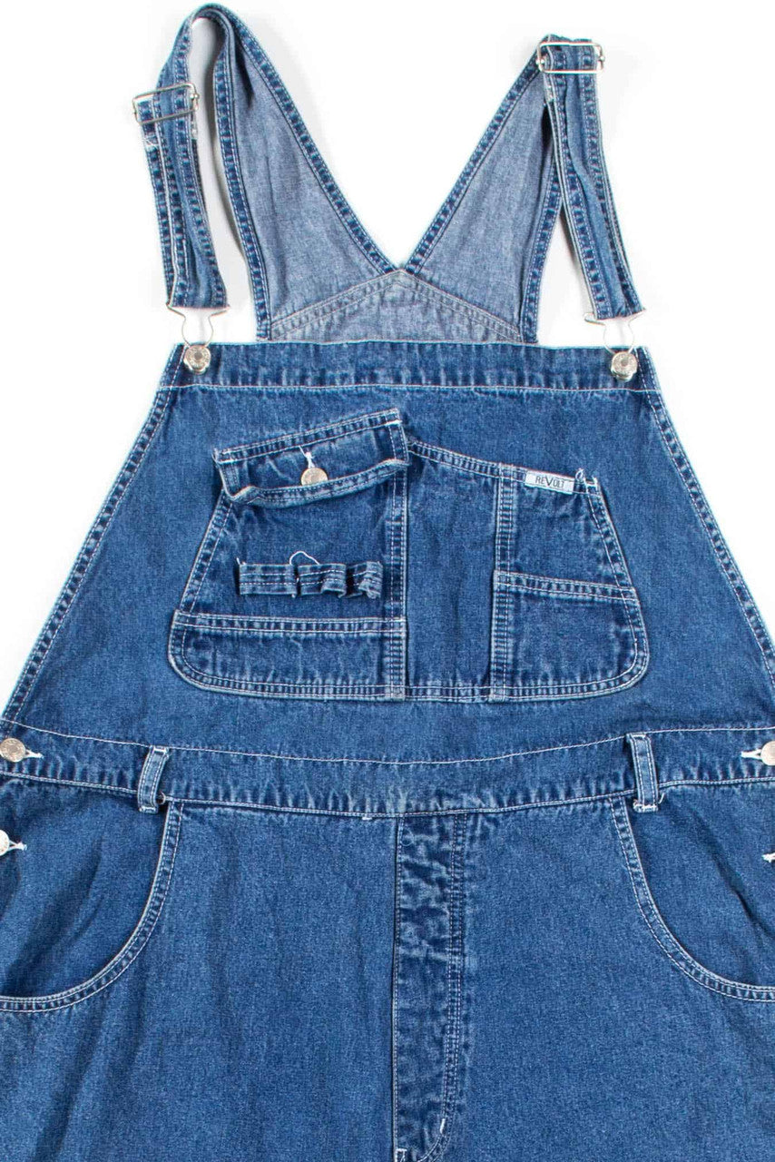 Vintage Revolt Denim Overalls (sz. 22)