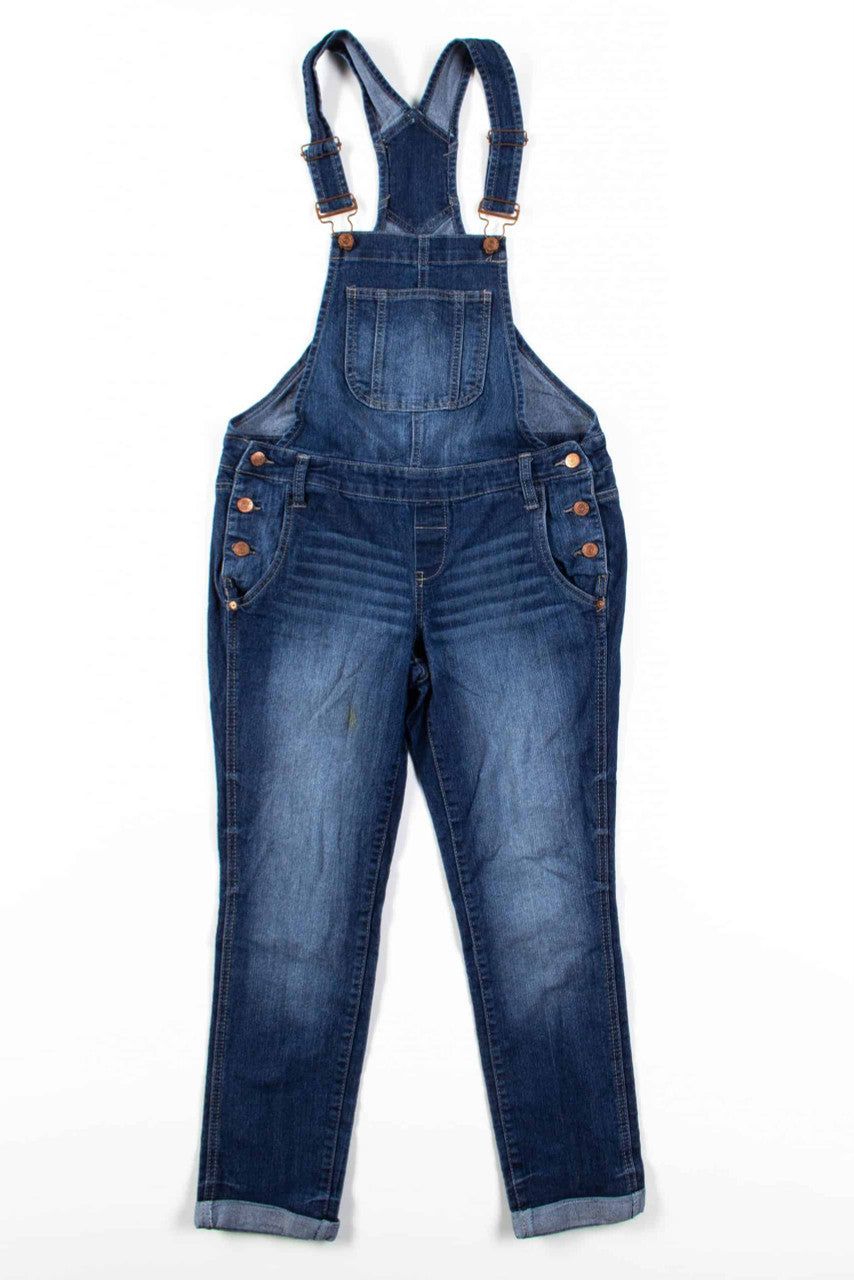 Dark Wash Denim Overalls (sz. Small)