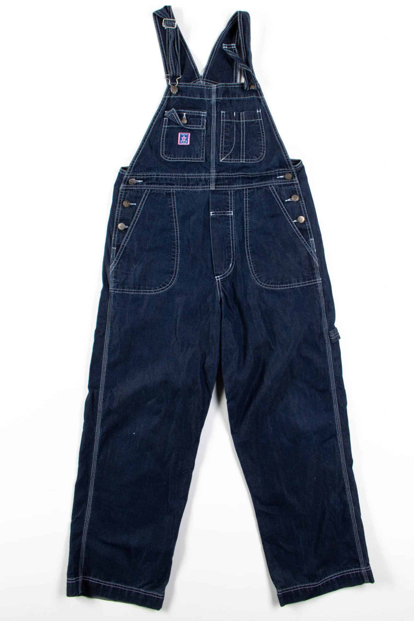 Dark Wash Denim Overalls