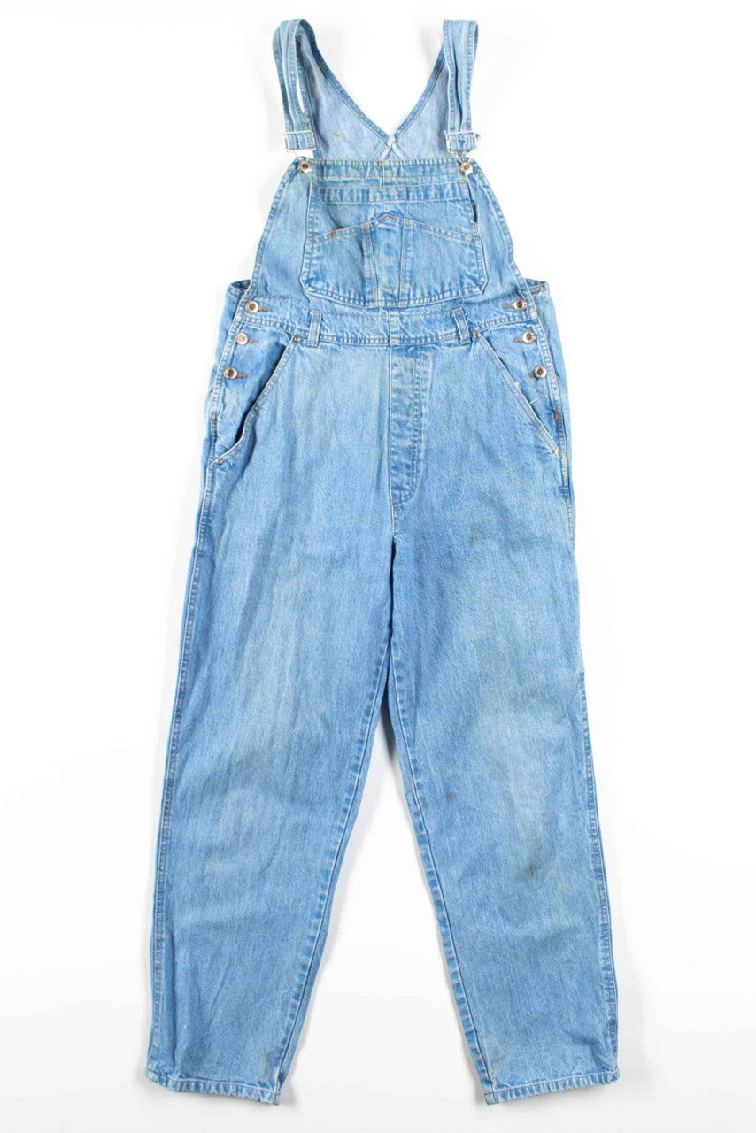 Light Wash Denim Overalls (sz. Medium)