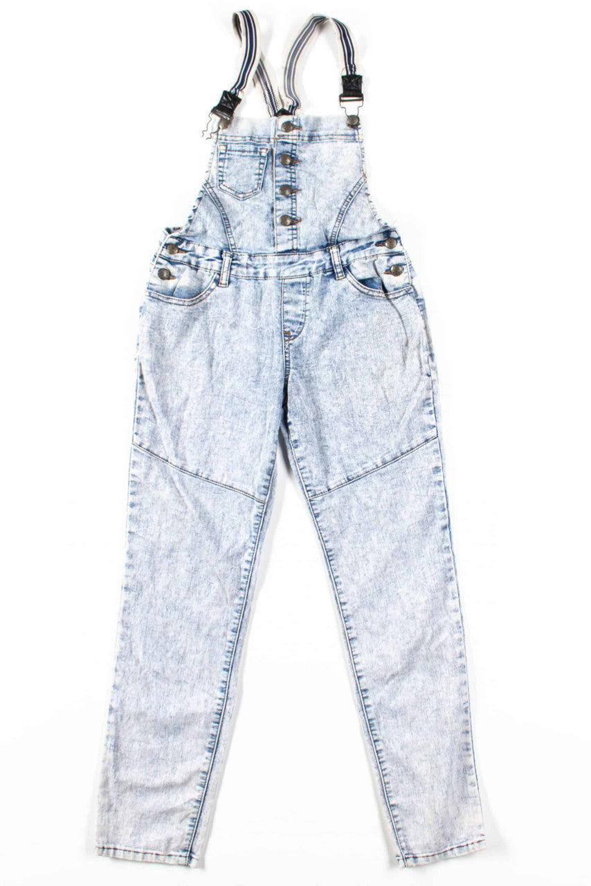 Skinny Acid Wash Overalls (sz. 14)