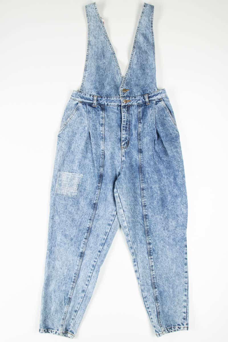Vintage Acid Washed Overalls (sz. 16)