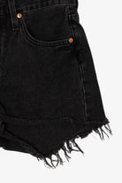Black Levi's Cutoff Denim Shorts 501 (2020s)
