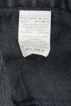 Vintage Tommy Hilfiger Faded Black Cut Off Denim Shorts (1990s)