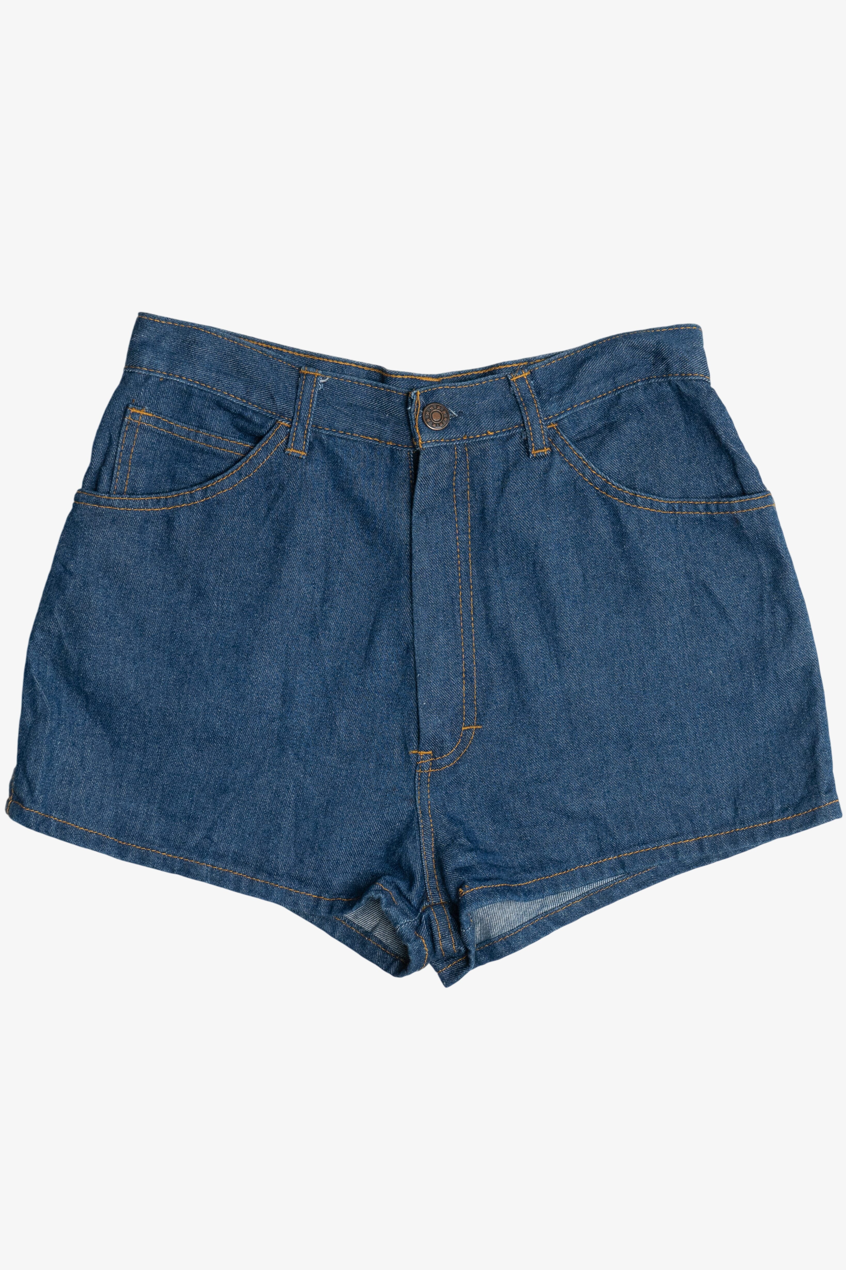Vintage Dark Denim Woolco Short Shorts (1980s)