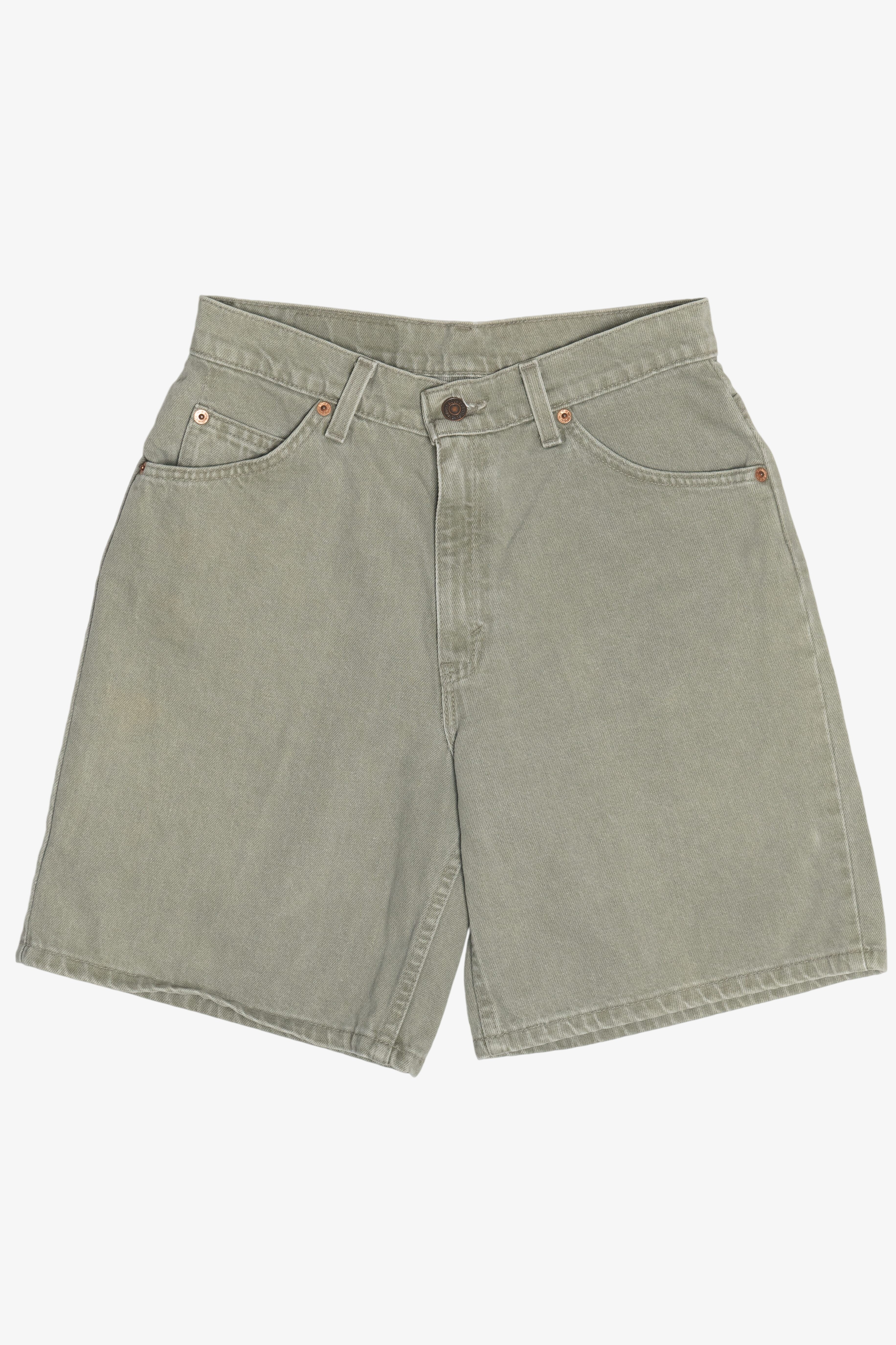 Vintage Levi's 950 Relaxed Fit Orange Tab Denim Jorts (1990s)