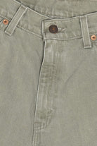 Vintage Levi's 950 Relaxed Fit Orange Tab Denim Jorts (1990s)