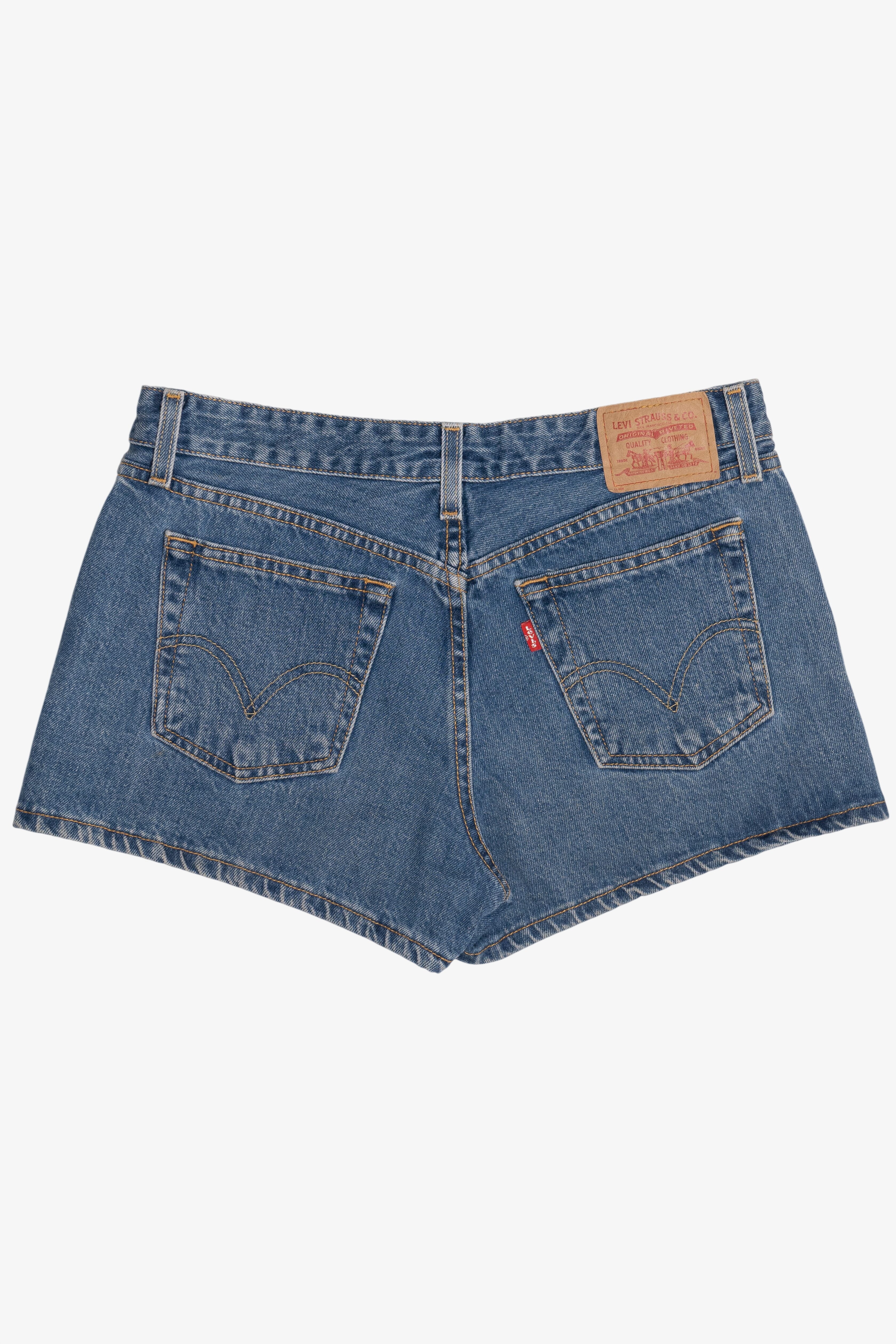 Vintage Levi's Mid-Rise Denim Shorts (1990s)