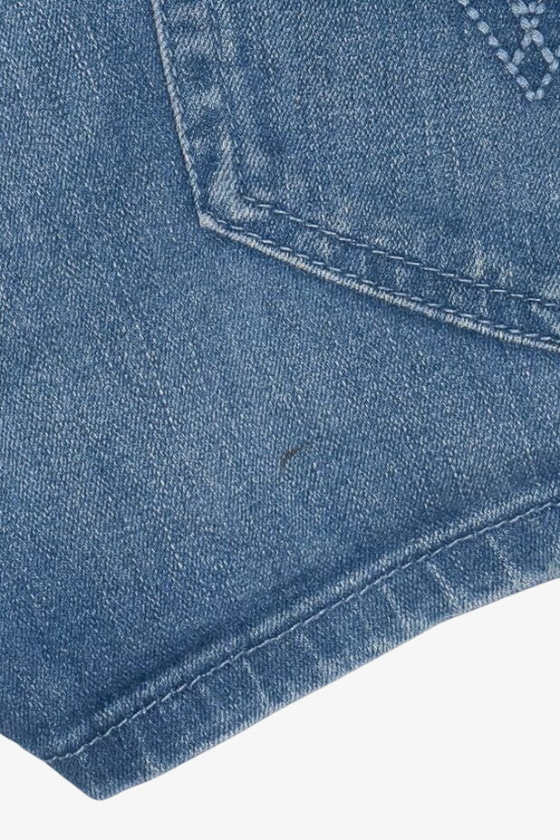 Levi's "Shorty Short" Double Button Denim Shorts (2010s)