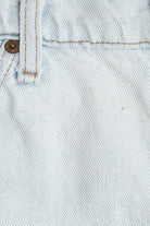 Vintage Levi's "Clearwater Beach Florida U.S.A." Embroidered Denim Cut Off Shorts (1990s)