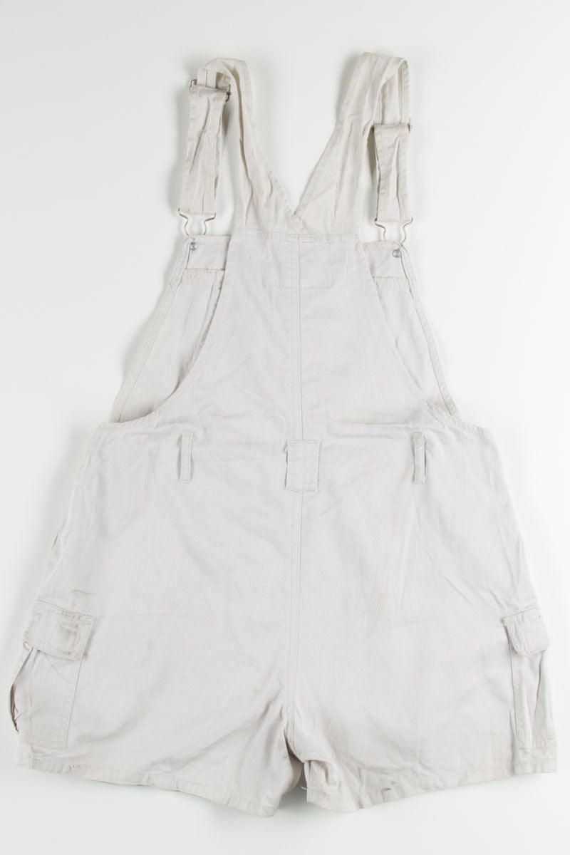 Khaki Overall Shorts (sz. L)