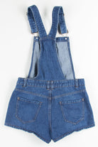 Denim Overall Shorts (sz. UK 8)