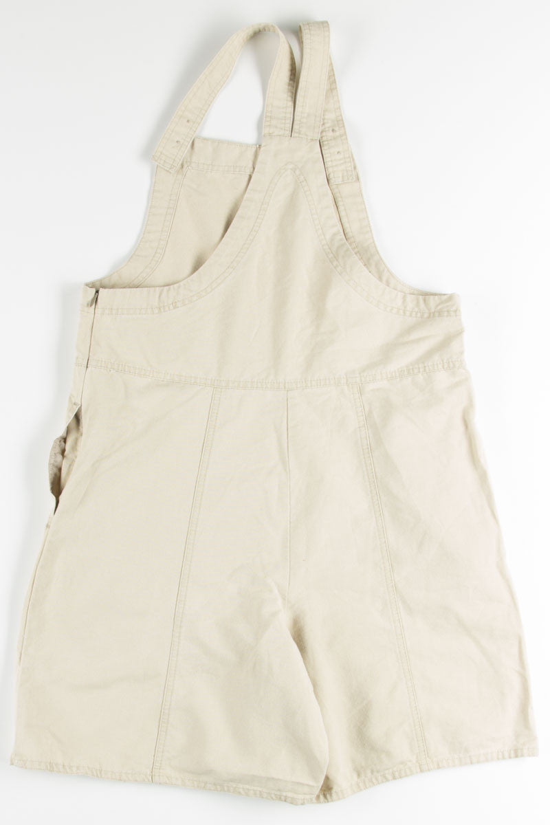 Khaki Overall Shorts (sz. L) 1