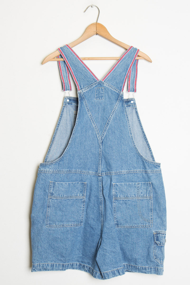 Vintage Denim Shortalls 80