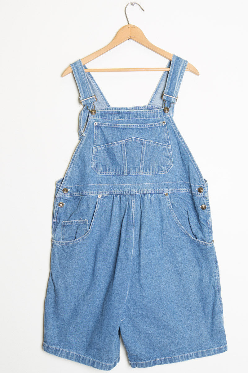 Vintage Denim Shortalls 111