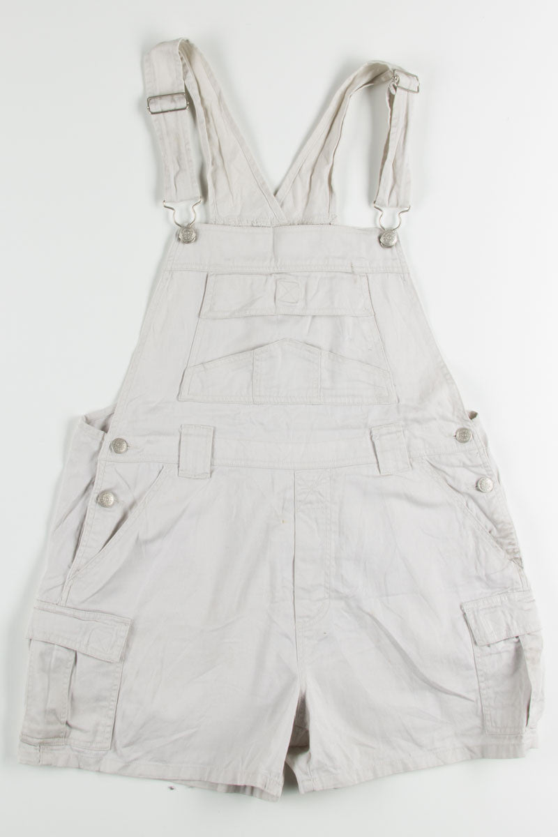 Khaki Overall Shorts (sz. L)