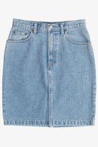 Vintage Gap High Waisted Denim Mini Skirt (1990s)