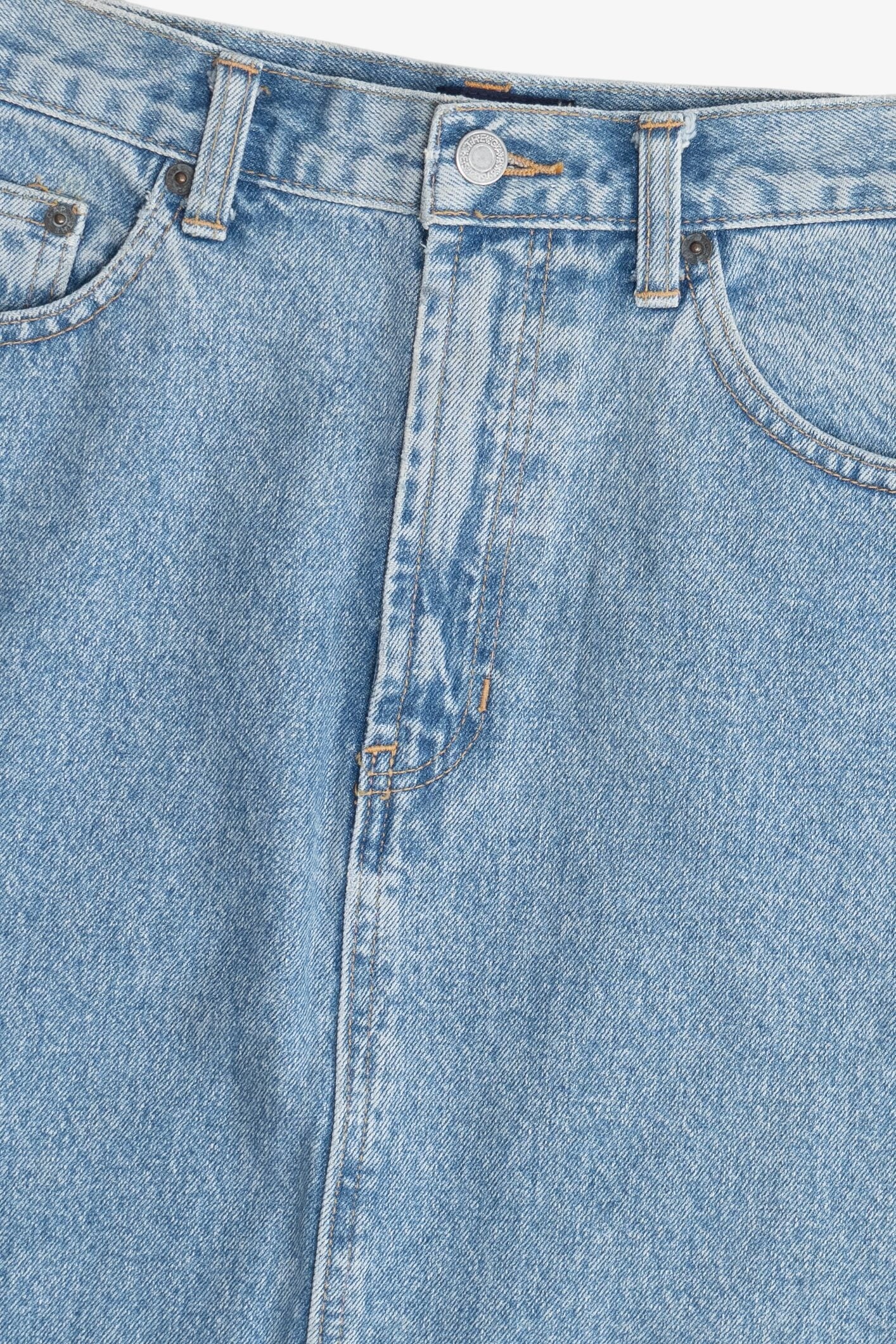 Vintage Gap High Waisted Denim Mini Skirt (1990s)