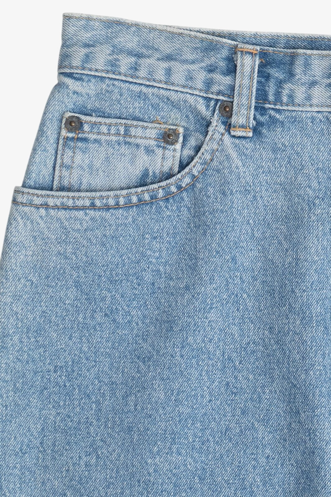 Vintage Gap High Waisted Denim Mini Skirt (1990s)