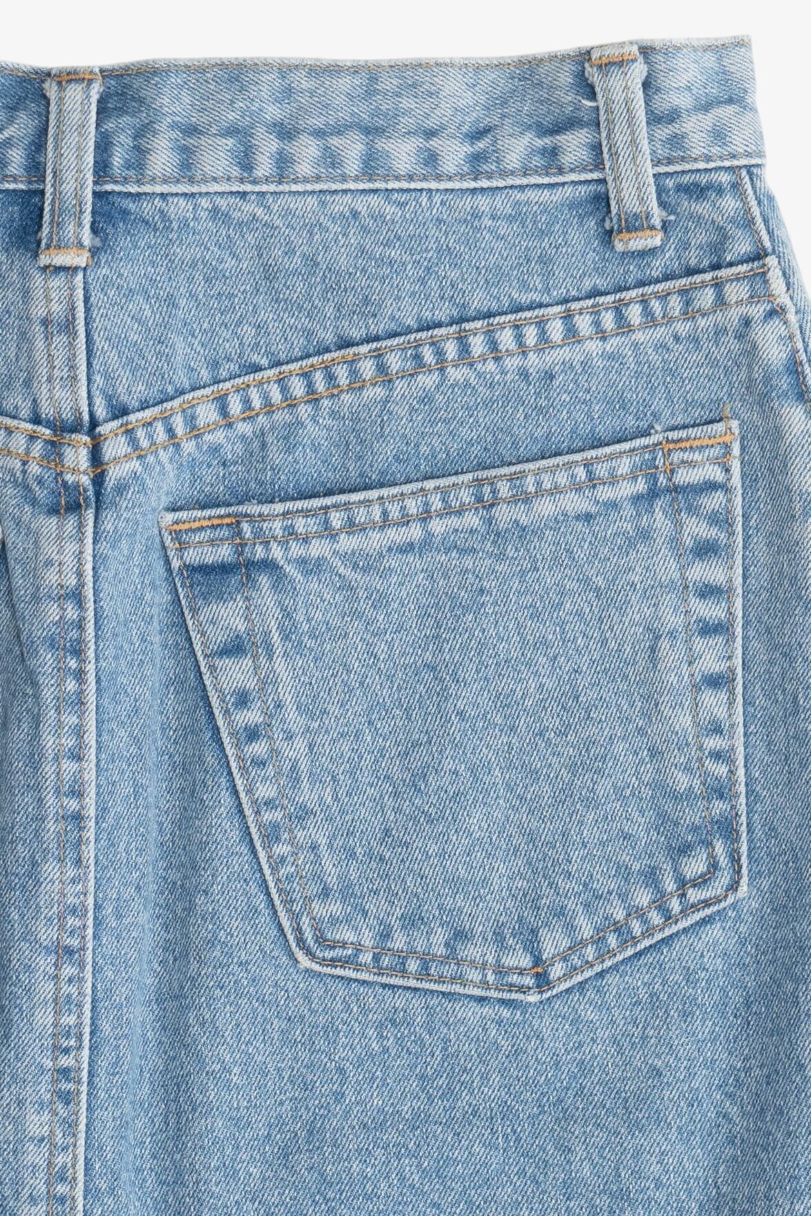 Vintage Gap High Waisted Denim Mini Skirt (1990s)