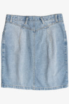 Light Blue Midrise Denim Mini Skirt (2020s)