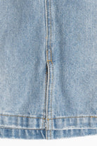 Light Blue Midrise Denim Mini Skirt (2020s)