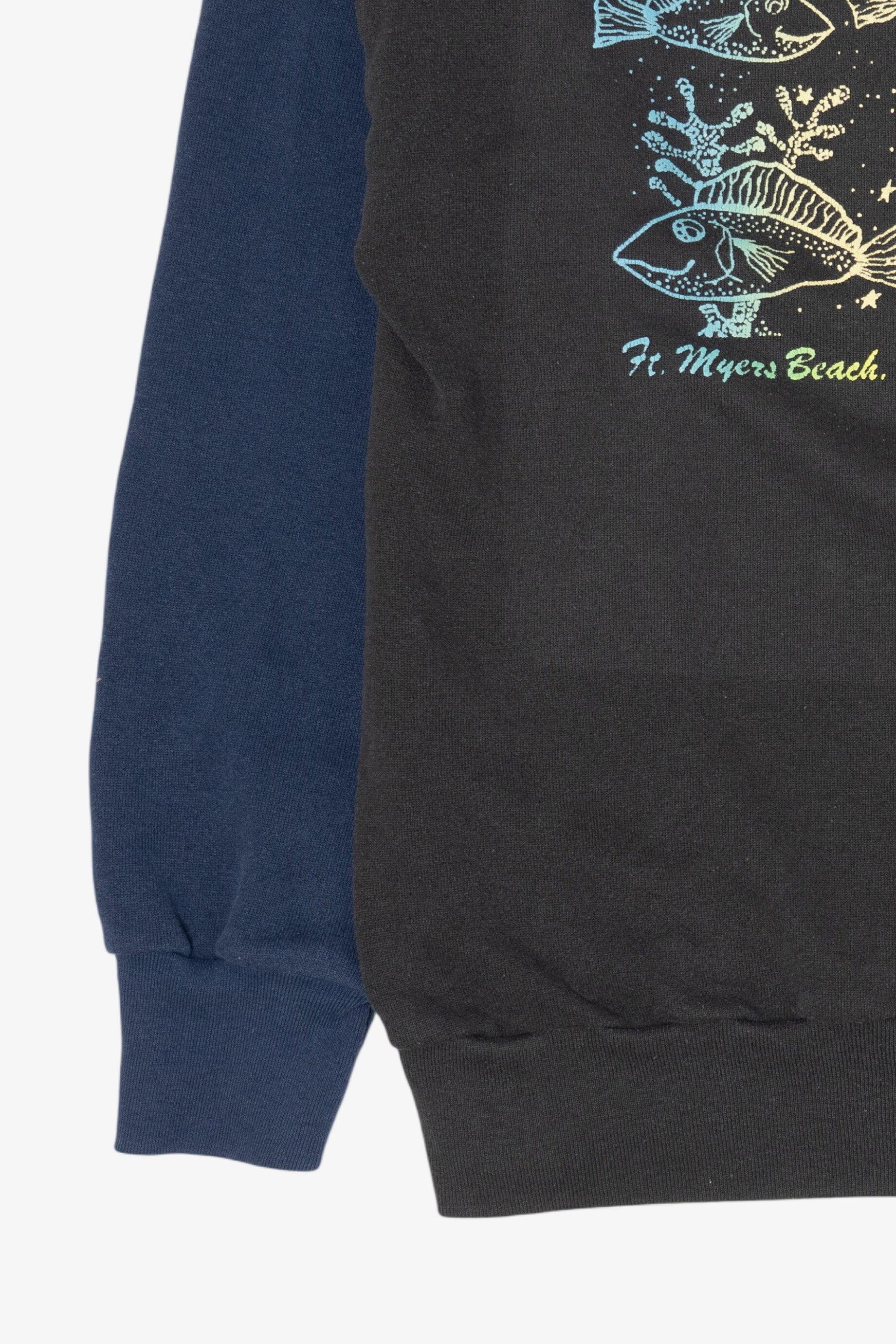Vintage Ft. Myers Beach Florida Fish Sweatshirt (1990s)