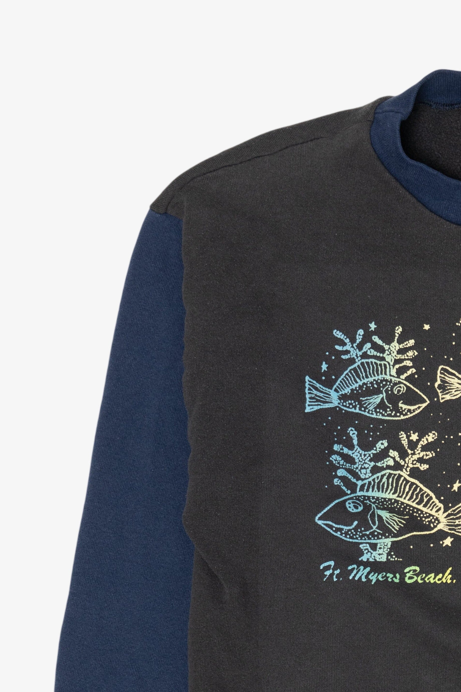 Vintage Ft. Myers Beach Florida Fish Sweatshirt (1990s)