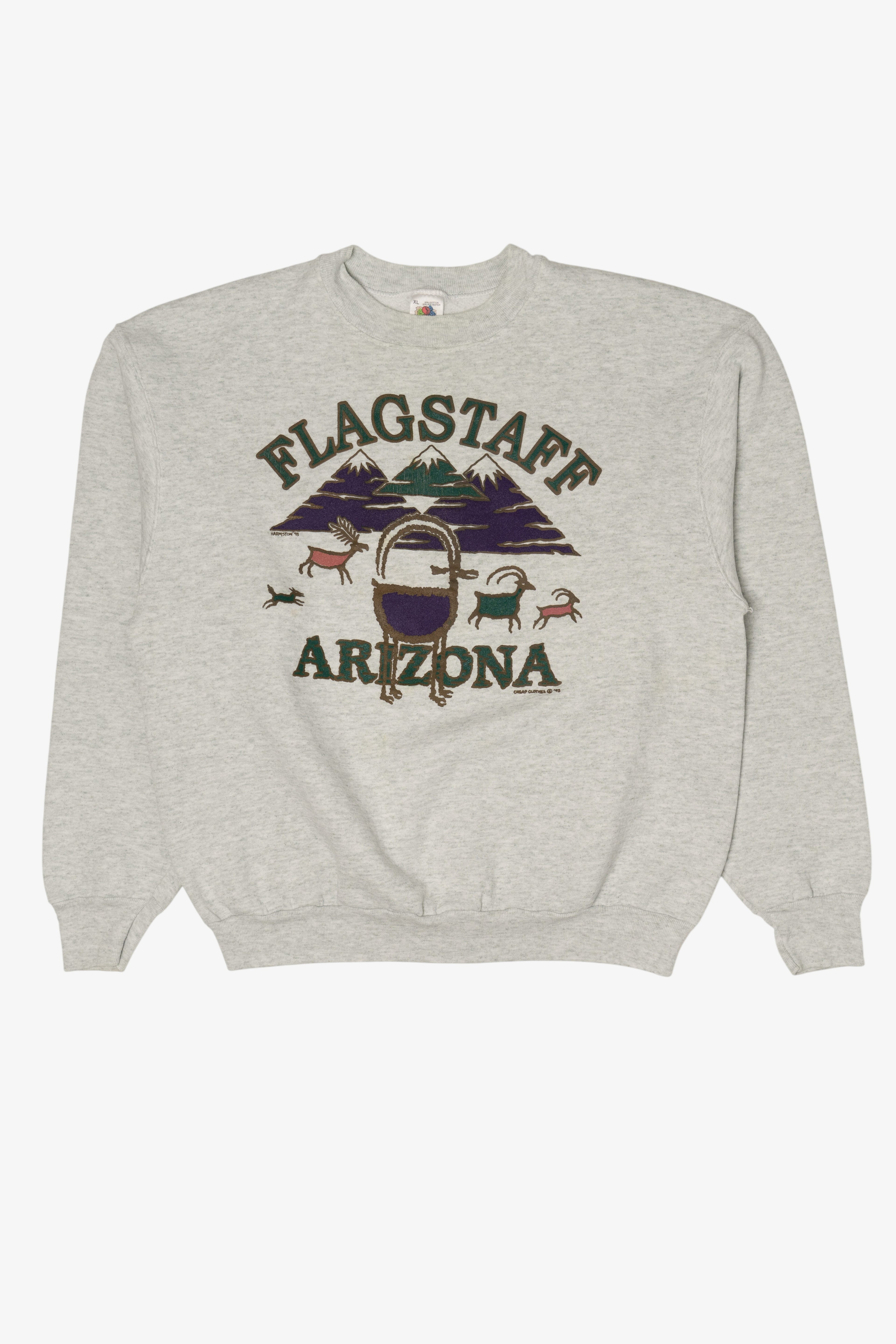 Vintage Gray Flagstaff Arizona Sweatshirt (1990s)