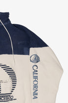 Vintage San Francisco California Half-Zip Sweatshirt (1990s)