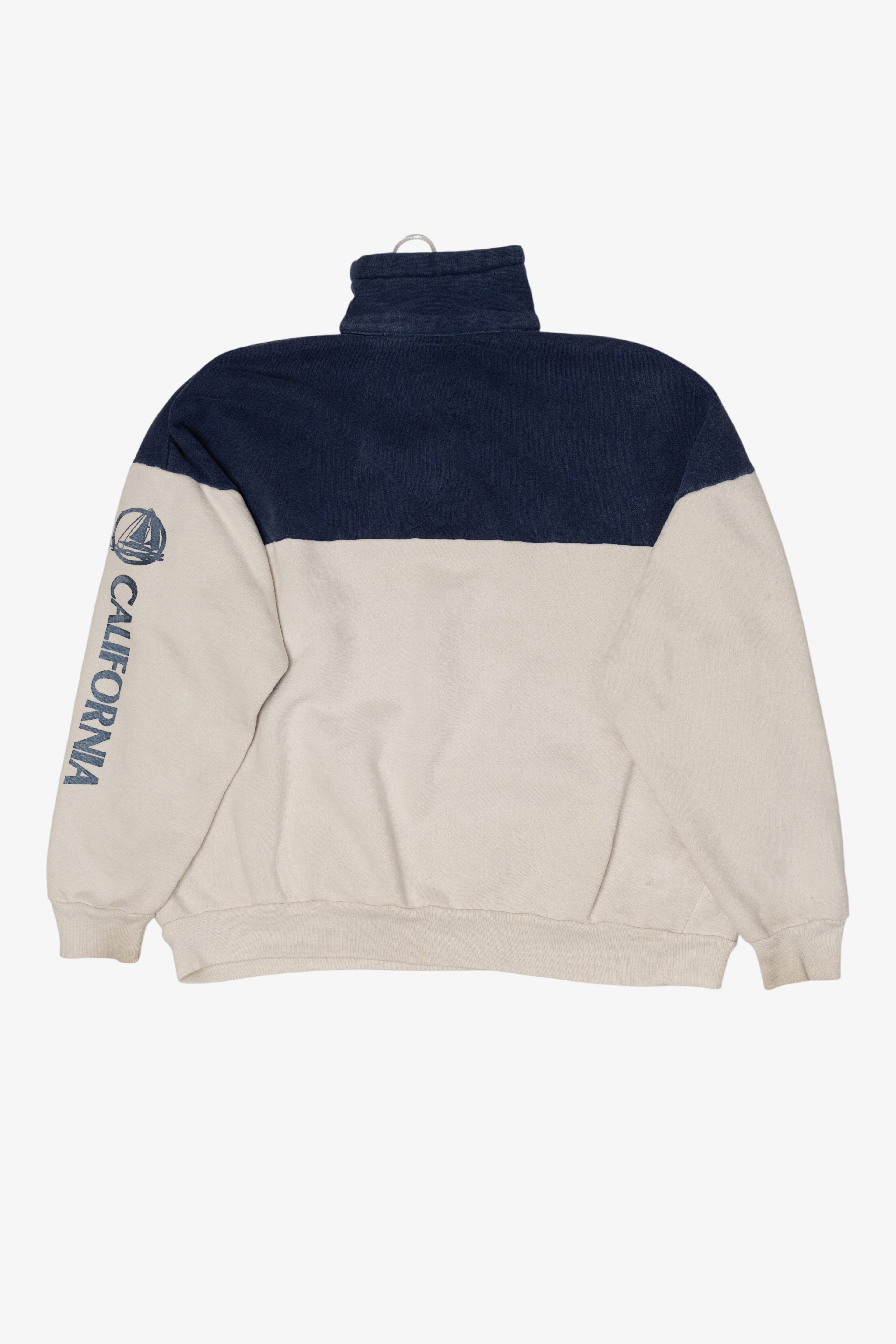 Vintage San Francisco California Half-Zip Sweatshirt (1990s)